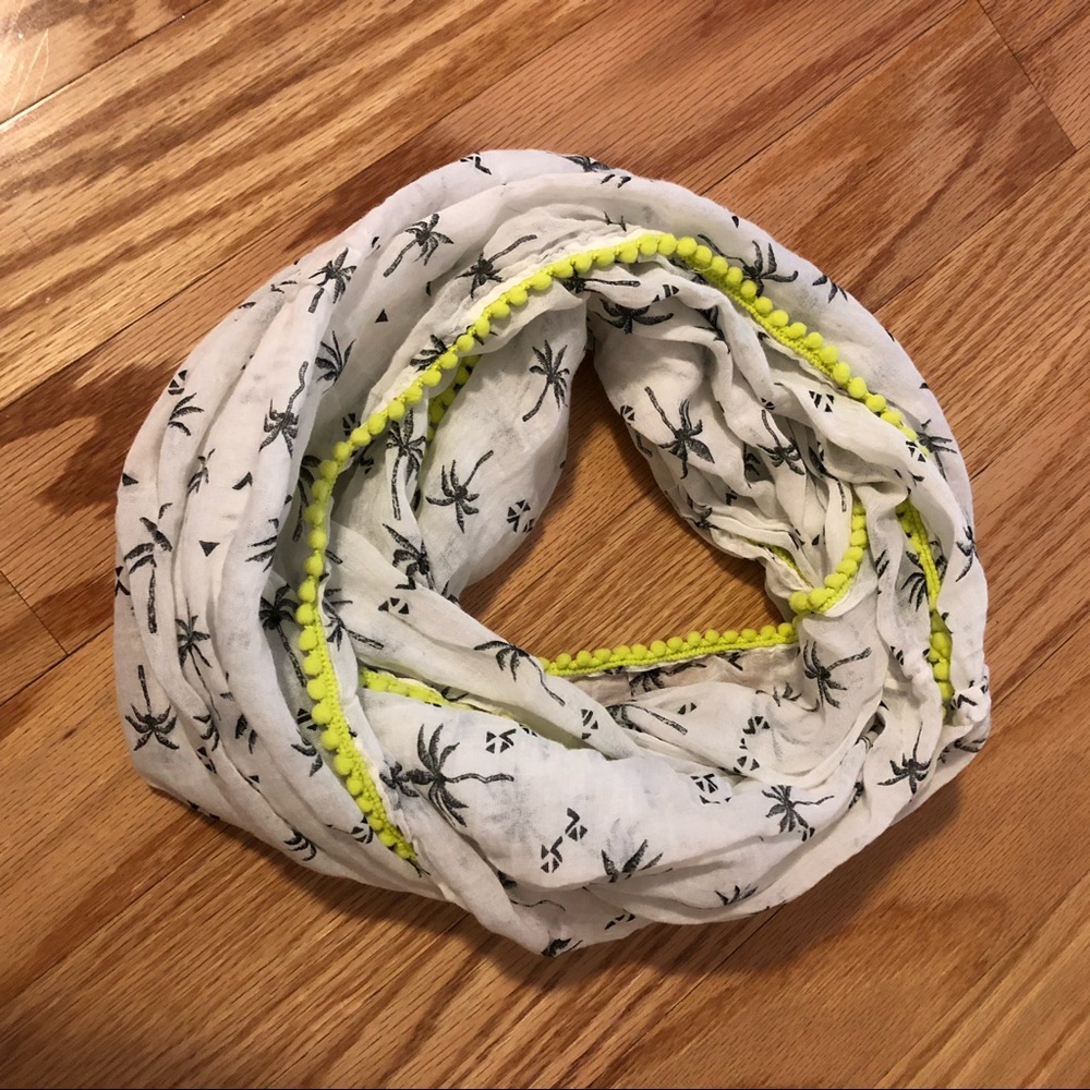 American Eagle Palm Tree Infinity Scarf